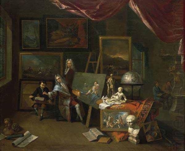 The Artists Studio, Peter Tillemans